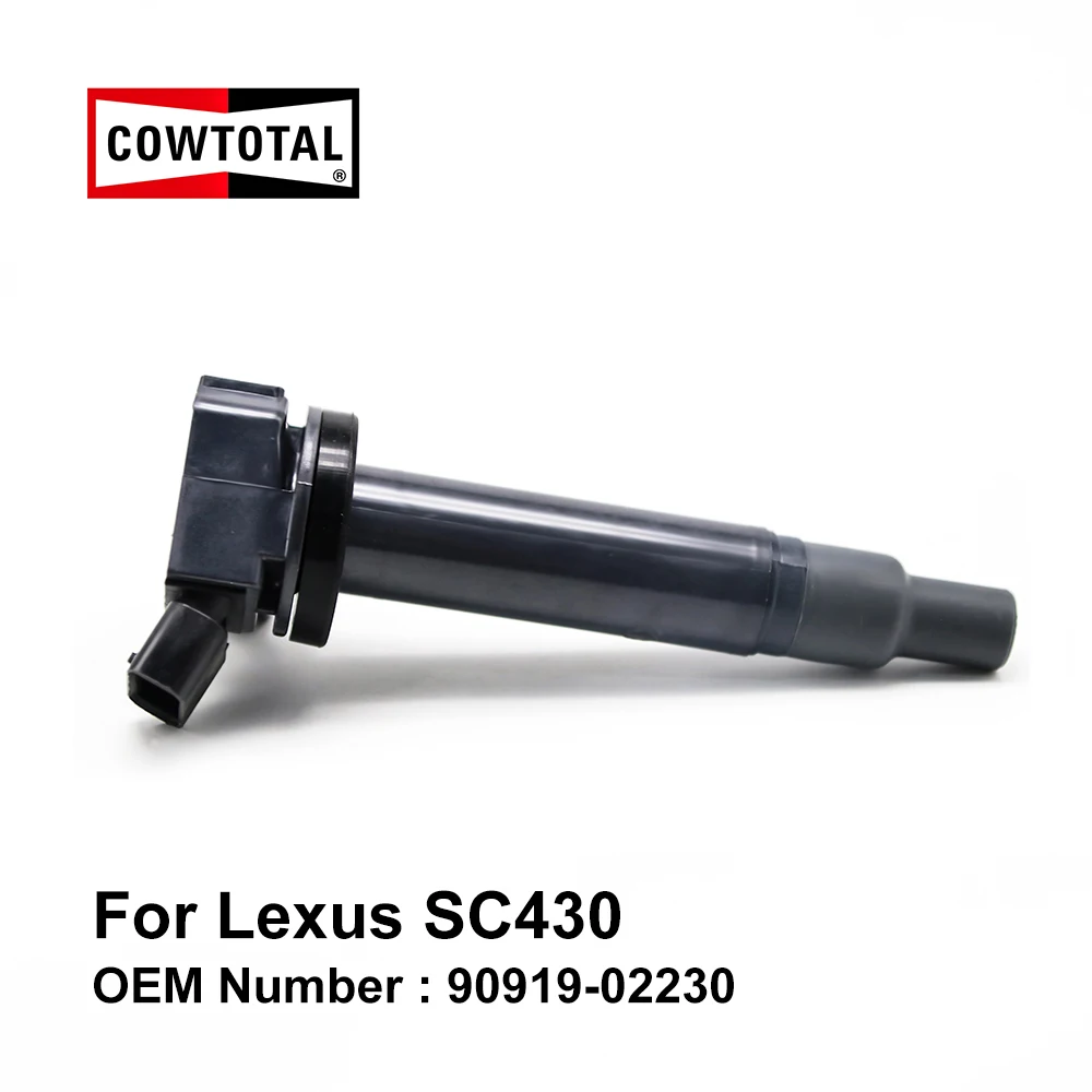 Cowtote Катушка зажигания для Lexus SC430 Код двигателя 3UZ FE 4.3L OEM 90919 02230 (упаковка из