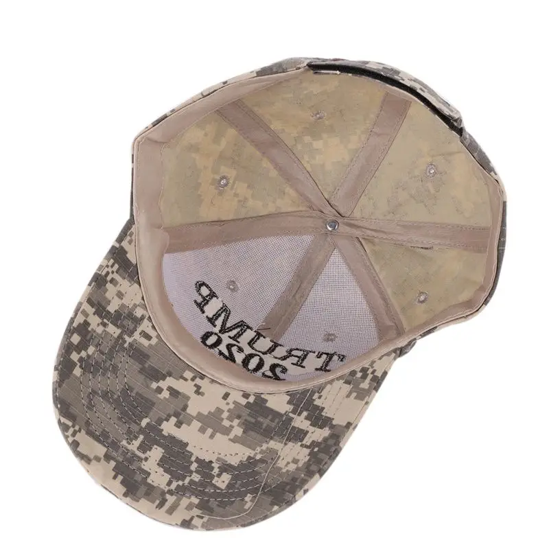 Unisex Running Cap Camouflage Foreign Trade Cross-country Sports Letters Embroidery Adjustable Cap Outdoor Sports