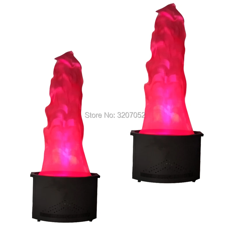 2pcs /lot new 1.5meter red Fake fire flame lighting LED fire machine