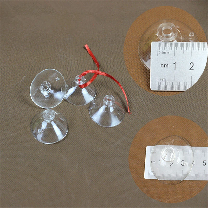 100pc 4cm Plastic Rubber Suction Cup Wedding Car DIY Bandwagon Balloon