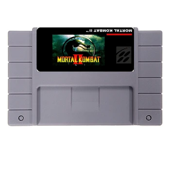

New arrival 16bit super game card Mortal Kombat 2