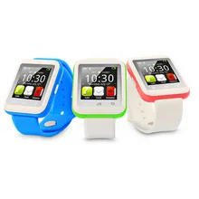 U9 bluetooth smart watch mtk6261 lcd display smartwatch unterstützung sim-karte reloj inteligente für android ios pk u8 dz09 gt08