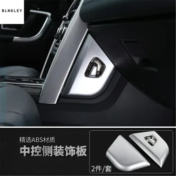 

2pcs/lot ABS Central control both sides panel decoration cover for 2016-2018 Land Rover Discovery Sport car accessories