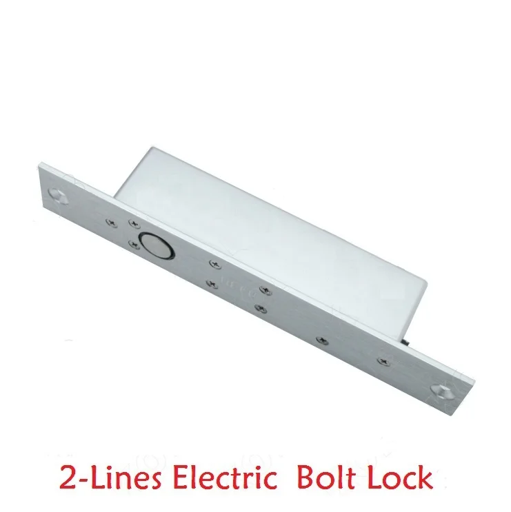 Electric lock DC 12V Stainless Steel 2 Lines Electric Drop Bolt Lock