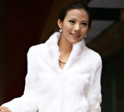 Пальто из искусственного меха Меховой жилет осень новое поступление свитер жилет короткий дизайн женский большой размер S-XXXXL - Цвет: Белый