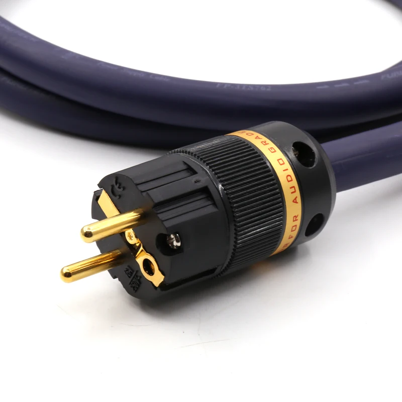 HI End OFC Fi кабель питания с разъемом viборга VE501G/VF520G из чистой меди|hifi power cord|copper cablehifi