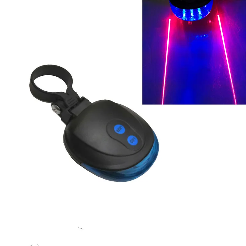 Sale Waterproof Bicycle lights LED Bike Rear Light Mountain Bike Lights Taillight New Bicycle Light MTB Cycling Accessories Lamp 5