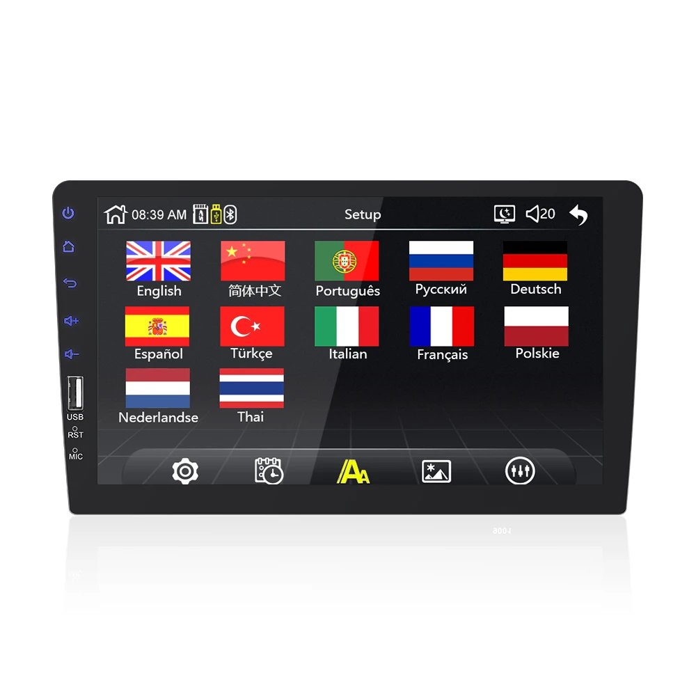 Comprar Radio del coche enlace espejo autoradio 2 din para Toyota Corolla E140 150 2008 2009 2010 2011 2012 2013 cámara trasera estéreo Auto