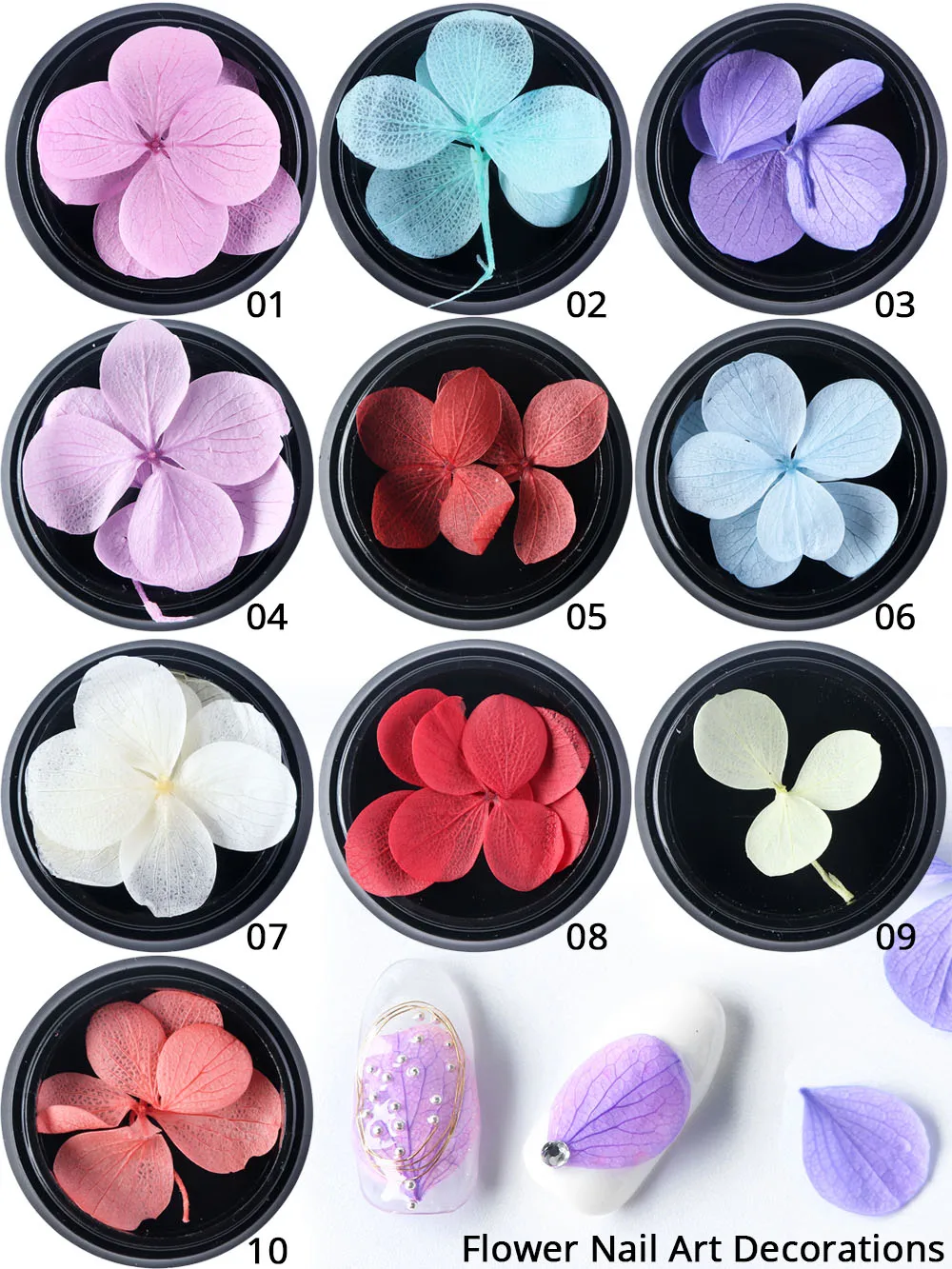 Flower Nail Art Decorations