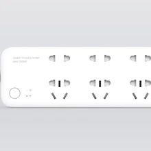 Original xiaomi mijia smart power strip inteligente 6 puertos enchufe WiFi remoto inalámbrico con teléfono App control