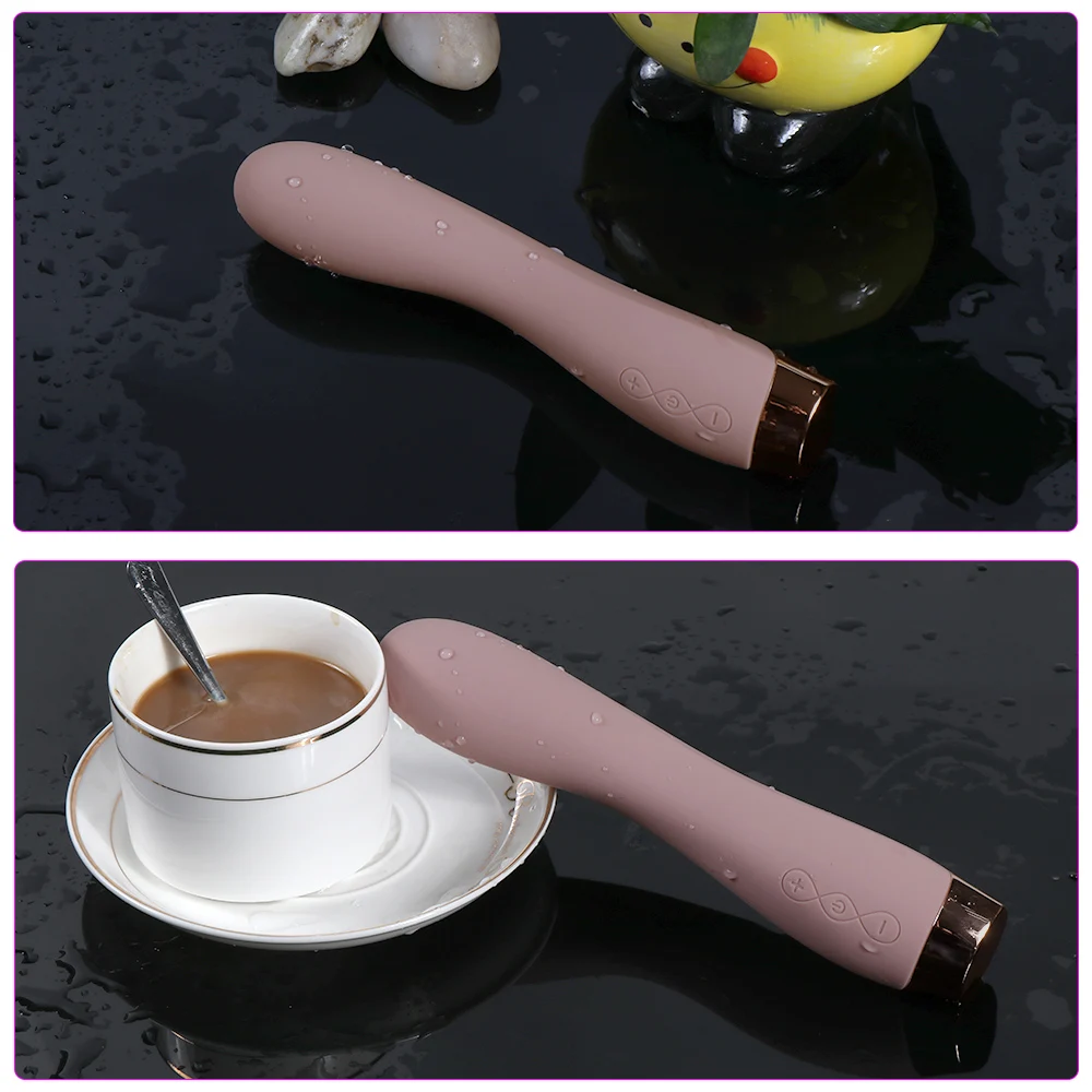 G Spot вибрирующий дилдо 10 скоростей USB зарядное устройство мощные вибраторы для