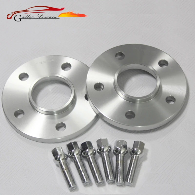 2PCS 12mm Wheel Spacers suit for Car Audi Kit 5x100/5x112 CB57.1 A1/A2