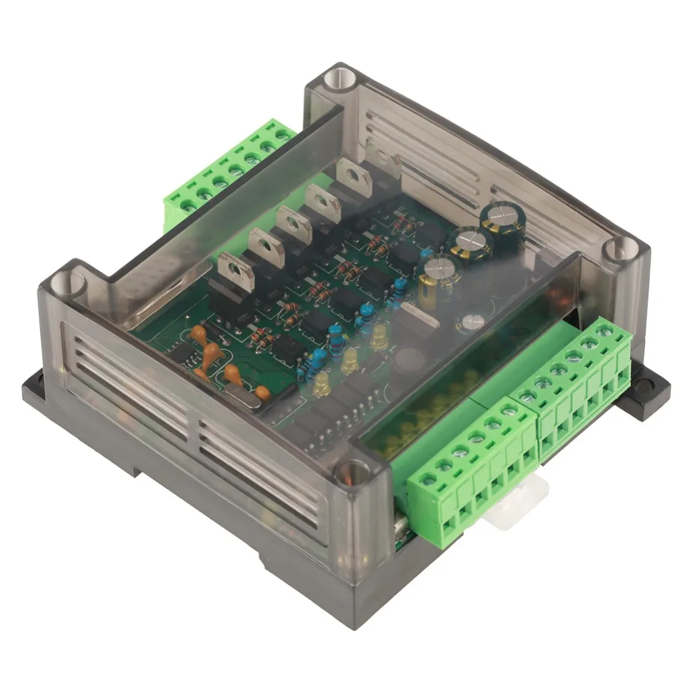 FX1N-14MT PLC промышленная плата управления DC 24 В высокоскоростной модуль управления двигателем программируемый контроллер шаговый двигатель