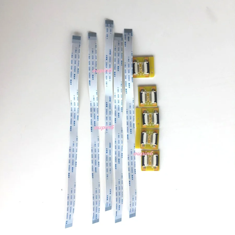 

5 PCS 16Pin To 16Pin ZIF 0.5mm Connector Adapter Extend HDD + 2019 Flat line Cable FPC FFC 200MM