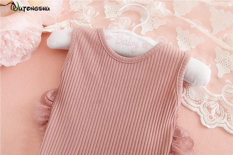 Bebé niña encaje monos 0-24 m de Primavera de algodón de verano de bebé recién nacido Ropa ropa de bebé recién nacido chicas mono ropa Bebé niña encaje monos 0-24 m de Primavera de algodón de verano de bebé recién nacido Ropa ropa de bebé recién nacido chicas mono ropa