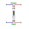 Home Single Phase KWH meter 5(32)A LCD Backlit Wattmeter Power Consumption Watt meters AC220V  Watt hour din rail energy meter ► Photo 3/3