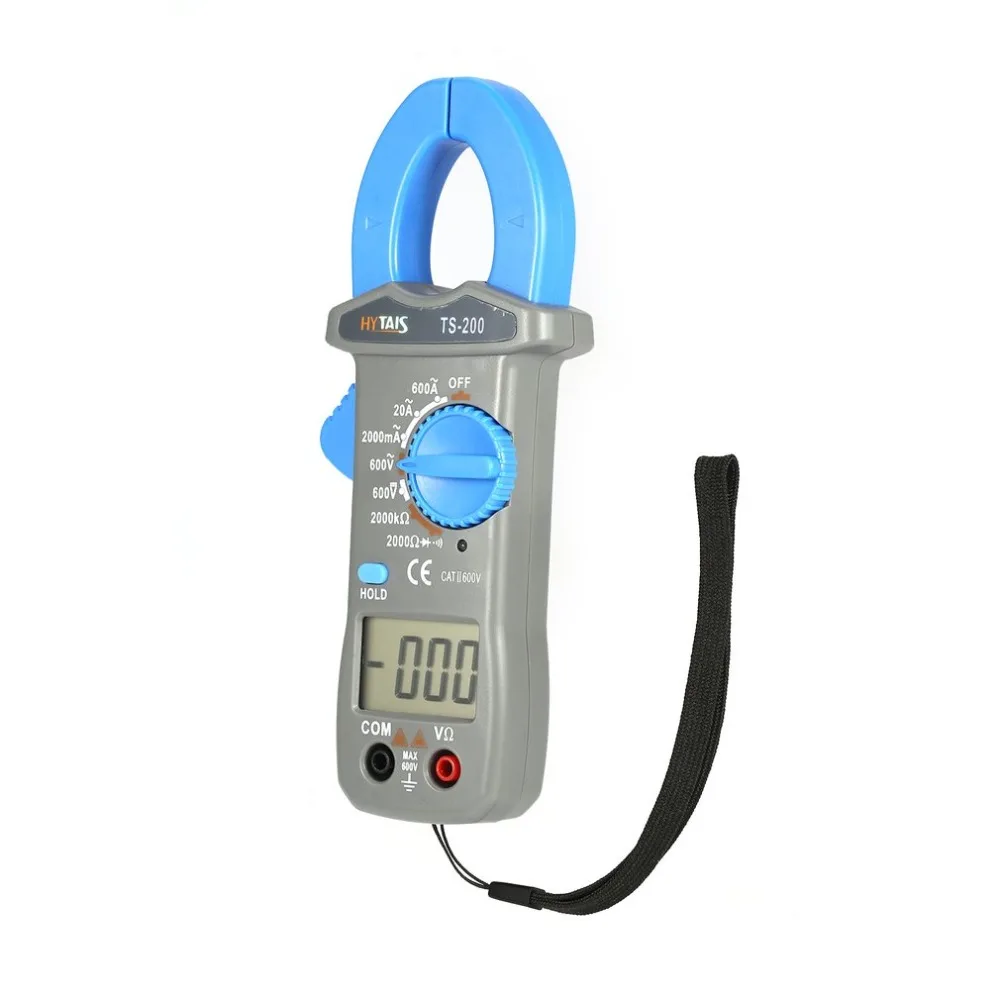 Цифровой клещи измеритель напряжения тока тестер сопротивления Clampmeter AC/DC тест er 600A 600 в вольтметр мультиметр