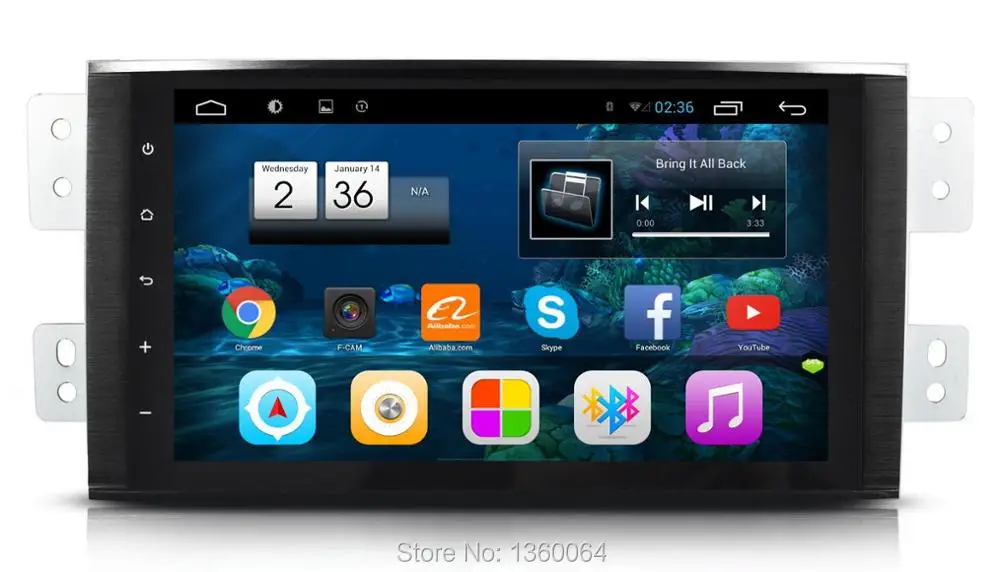 

9" Quad Core 1024*600 Android 6.0 Car DVD Player GPS Navigation For KIA Mohave Borrego car stereo with Bluetooth Radio WIFI 3G
