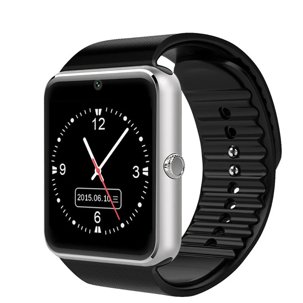 smart watch gt08 silver