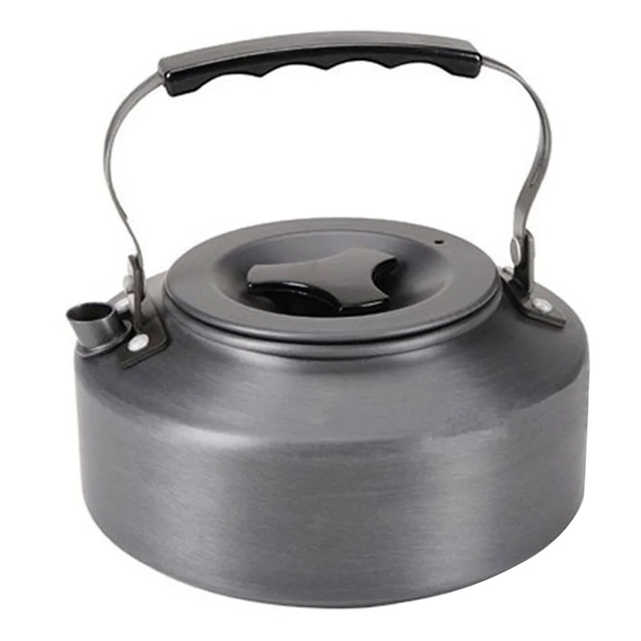 1.1L Kettle Picnic Camping Cookware tetera cafetera de aluminio al aire libre shippingBest precio