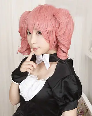 New Arrival Long Hair Pad Pelucas Synthetic Wigs Inu X Boku Ss Roromiya Karuta Cosplay Costume 2 Clips Wig High Quality |