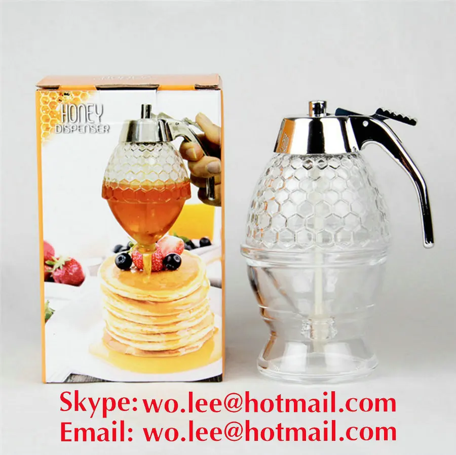 home use acrylic honey dispenser Syrup storage bottle export to Middle