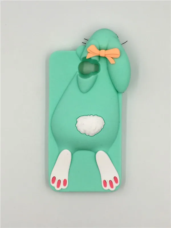 

3D Cute Cartoon Bunny Rabbit Soft Silicone Phone Case For Huawei Honor 5A LYO-L21 Y6 Elite / Y6II Compact / Y5II Y5 2 Phone case