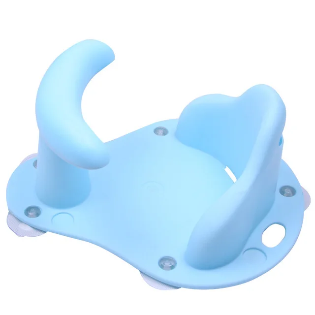 AAG Новорожденный ребенок ванна кольцо сиденье Малыш Пластиковые Нескользящие безопасности кресло младенческой Ванной Стенд учится сидеть мыть 20 - Цвет: MAAG129-blue