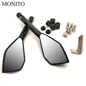 

CNC Motorcycle Accessories Rearview Side Mirror Moto Blind Spot Mirror For YAMAHA tmax 500 530 xp500 xp530 xj600 keeway tx125