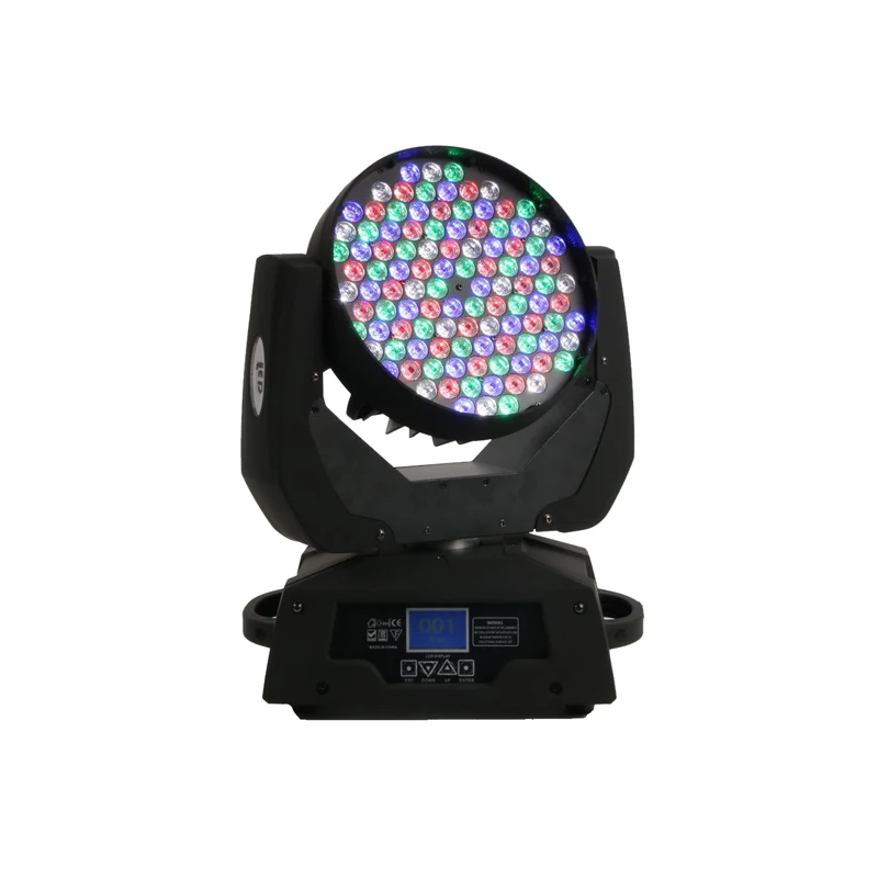 Cheap Stage Lights 108*3W RGBW LED Moving Head Wash Light DJ Lighting
