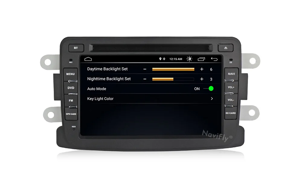 Excellent NaviFly Android 8.1 car dvd for Lada Xray 2/Dacia/Duster/Logan/Sandero support wifi bluetooth gps navigation system 10