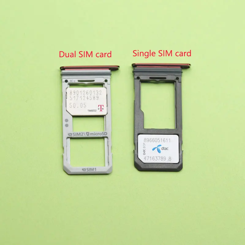 Новый двойной SIM и микро лоток для карт SD Держатель samsung Galaxy S9 SM G960/S9 Plus G965 запасные