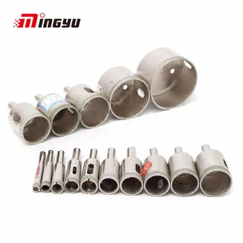 

6mm~50mm Diamond Coated Drill Bits Hole Opener Glass Ceramic Marble Hole Opener Beads Round Grinding Device Tools