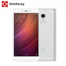 Оригинальный Xiaomi Redmi Note 4 3 ГБ Оперативная память 32 ГБ Встроенная память Мобильный телефон MTK helio X20 Дека Core 5.5 FHD 4100 мАч 13MP Камера отпечатков пальцев ID