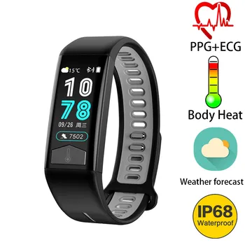 

Smart Watch Fitness Smart Bracelet IP68 Waterproof Weather forecast Wristband with Heart Rate Monitor Blood Pressure WristWatch