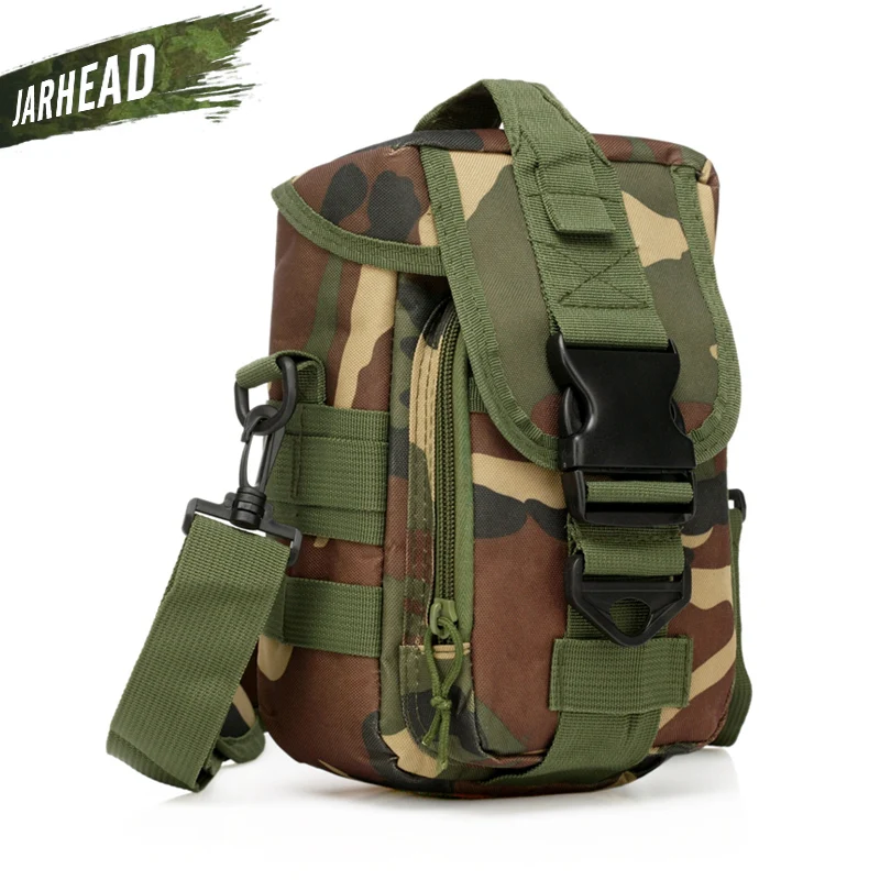  Tactical Military Small Utility Pouch Pack Army Molle Sport Crossbody Shoulder MOLLE Outdoor Cyclin