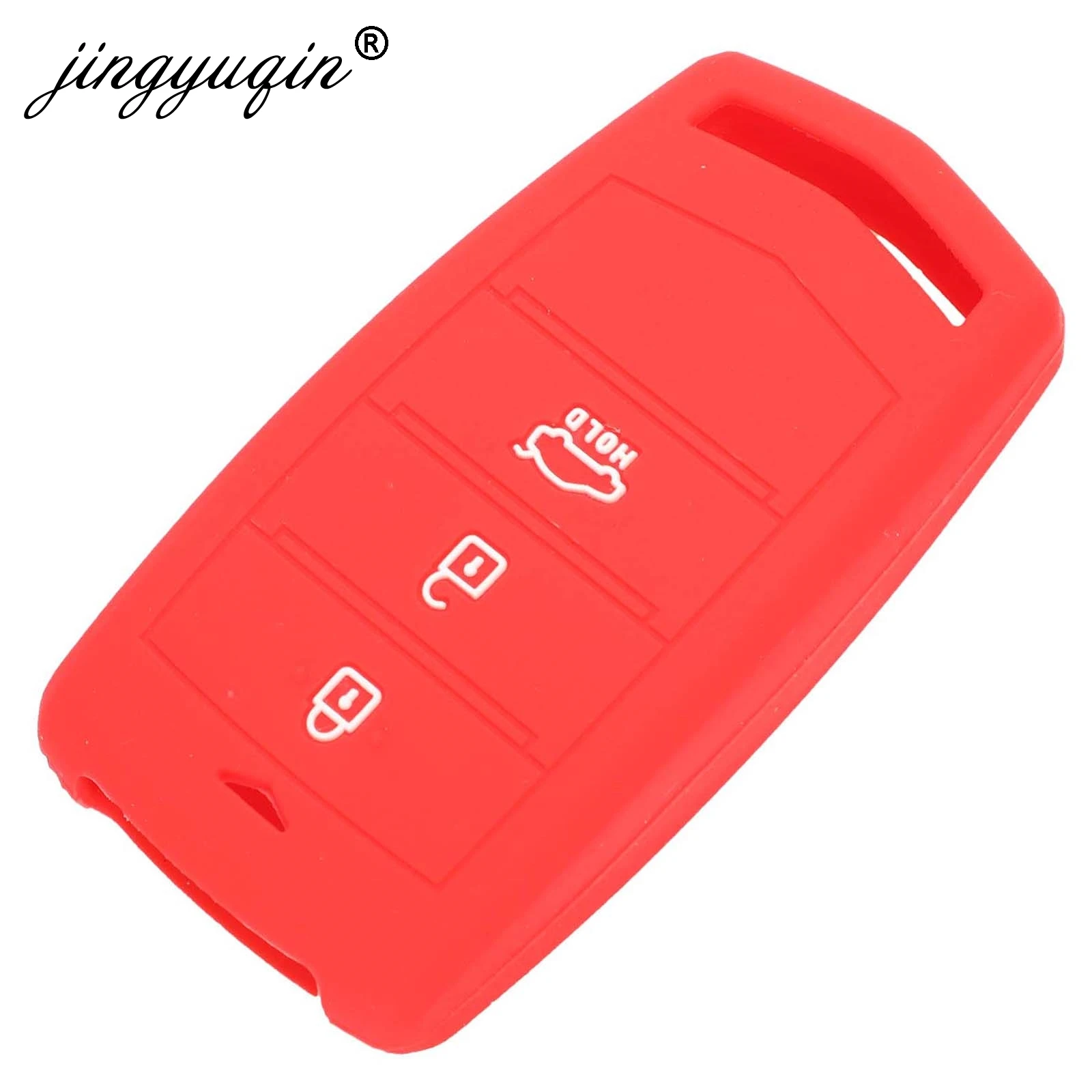 Jingyuqin новый 3 кнопочный телефон для Hyundai Genesis Smart Key чехол защитный держатель