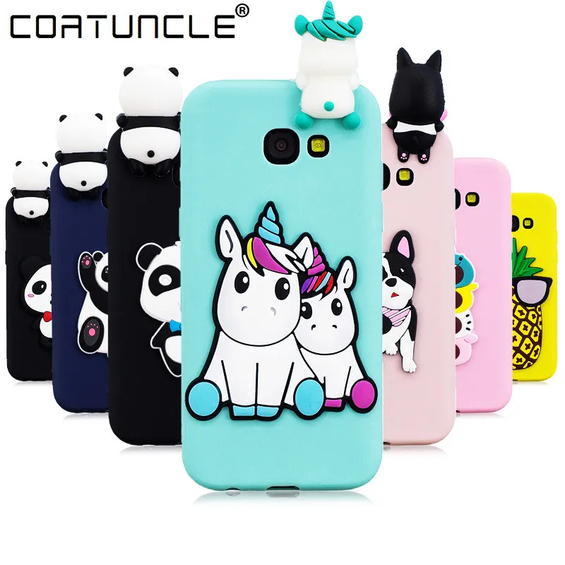 

Soft TPU Case on sFor Coque Samsung Galaxy A5 2017 case For Fundas Samsung A3 2017 A320 Cover Cartoon Dolls Toys Phone Cases