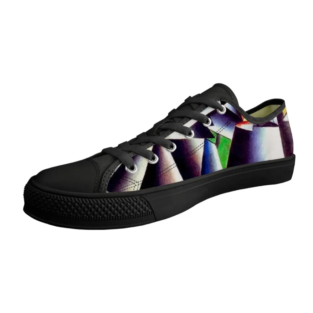 

2020 Hot Male Breathable Lace-up Sneakers Painting Print New Low Top Original Men Shoes Black Canvas Vulcanized Board Shoes for