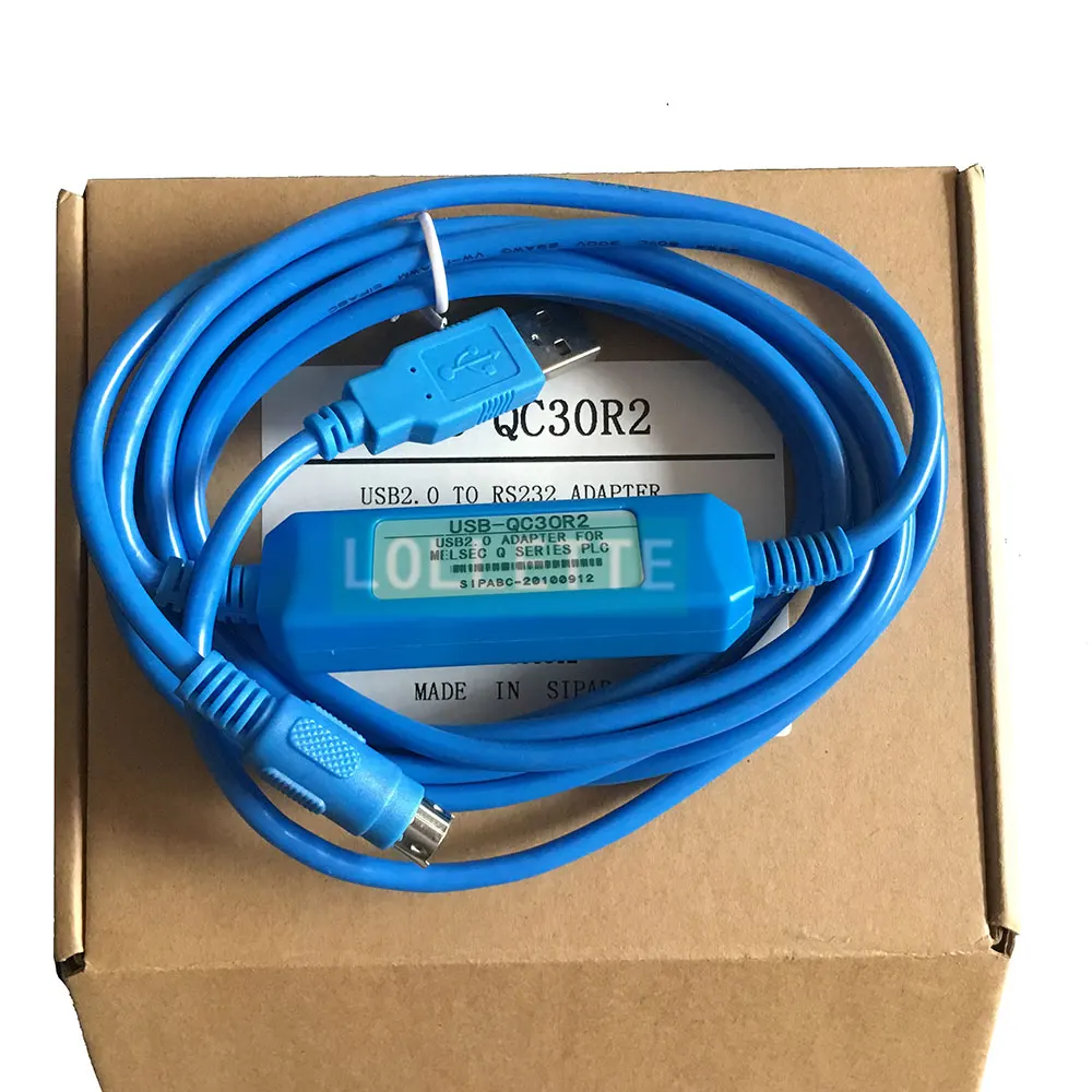 Pаспродажа Usb qc30r2 Кабель для программирования Q ПЛК серии, Поддержка win7