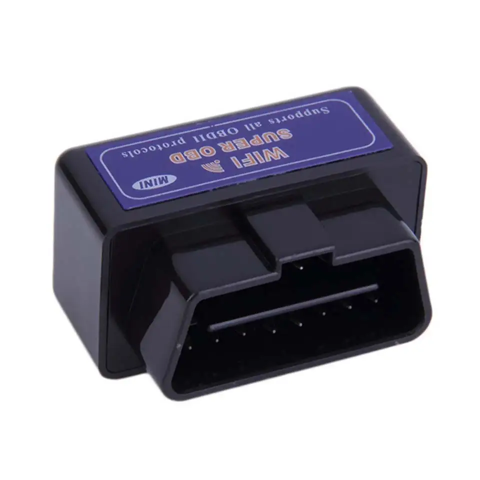 Черный ELM327 WiFi OBD2 V1.5 автомобильный диагностический инструмент ELM 327 OBDII OBD 2 автоматический диагностический сканер для Android/iOS/Windows