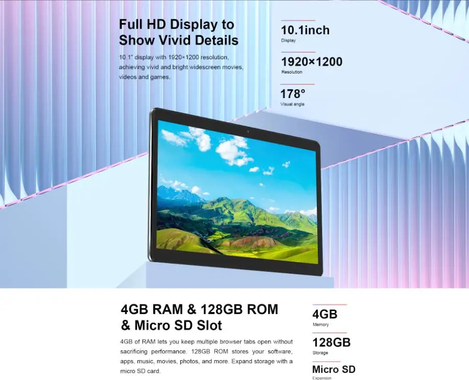 Teclast M20 планшет с 10 1 дюймовым дисплеем четырёхъядерным процессором MT6797 X27 ОЗУ 4 Гб