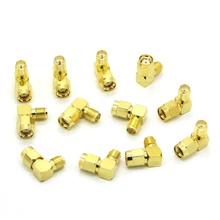 Угловой SMA женский к RP-SMA мужской подключения SMA до RP-SMA РФ разъем адаптера