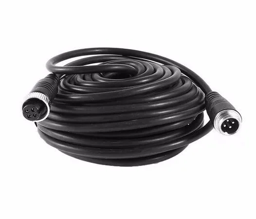 Extension cables for CCTV system with aviation to aviation or RCA to RCA