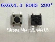 SWITCH TACTILE SPST-NO 0.05A 12V