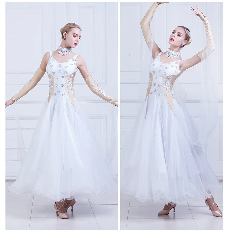 Стандартный конкурс платье для танцев Для женщин индивидуальные Размеры Фламенко юбка для взрослых высокое качество современном этапе