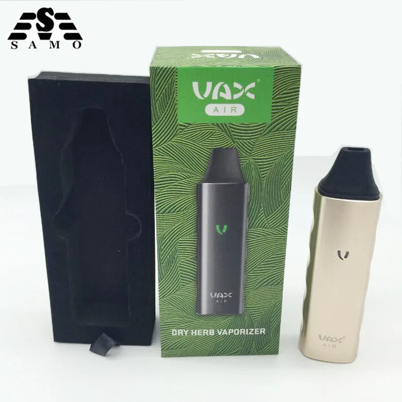 

Original VAX Air Electronic cigarette Kit For Dry Herb Temperature control 3000mah battery vaporizer pen Box mod kit