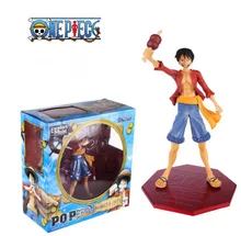 Japanese Anime One Piece Luffy The New World PVC Action Figure Toys Christmas Gifts Box Packaged