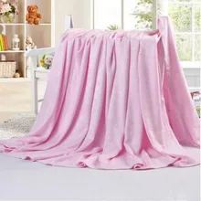 Полотенце из бамбукового волокна кровать для дивана крышка Кондиционер кровать детское одеяло T256