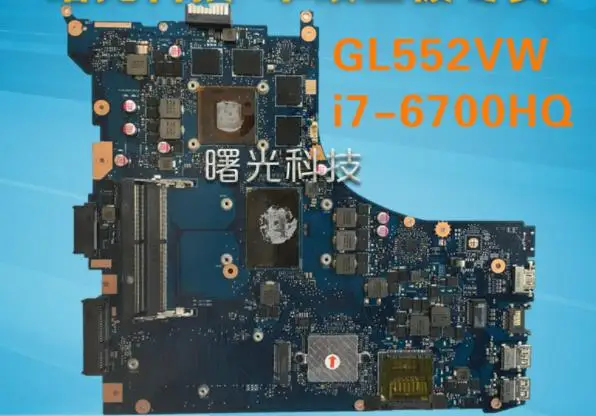 GL552VW материнская плата для ноутбука ASUS GL552V ZX50V Ноутбук Материнская Проверка
